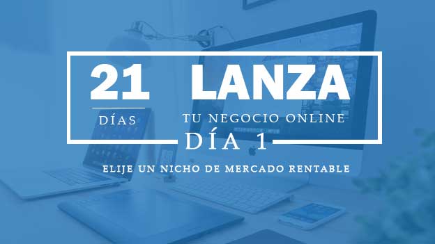 LANZA TU NEGOCIO ONLINE EN 21 DIAS. DIA 1. ELIGE TU NICHO DE MERCADO