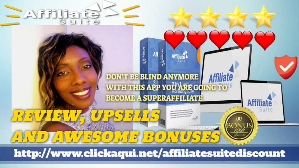 AFFILIATE SUITE. Review and bonuses ⭐️⭐️⭐️⭐️