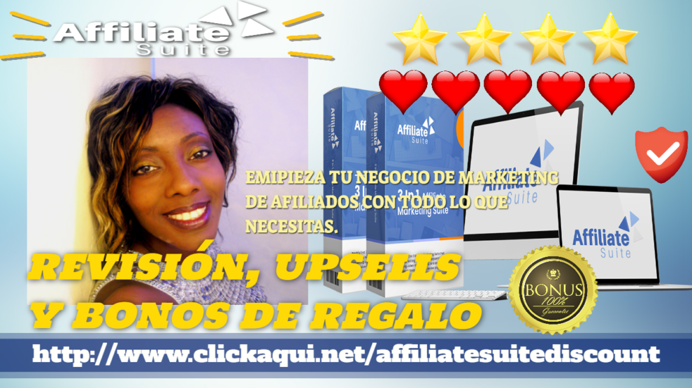 AFFILIATE SUITE. Revision y Bonos ⭐️⭐️⭐️⭐️