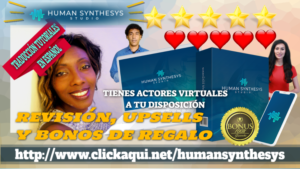 HUMAN SYNTHESYS STUDIO. Review y Bonos. ✨✨⭐️⭐️⭐️⭐️⭐️