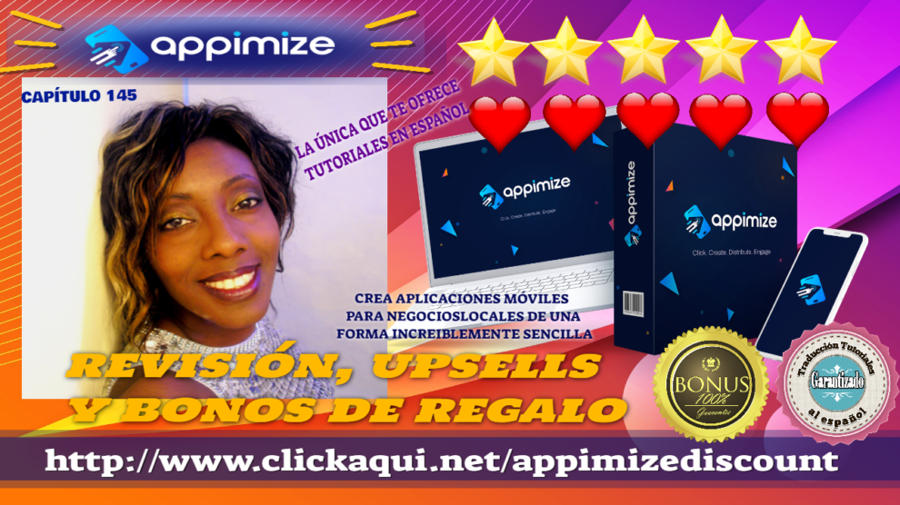 ☑️✨✨⭐️⭐️ Crea APLICACIONES MOVILES PARA NEGOCIOS LOCALES. APPIMIZE Review y b0nuses